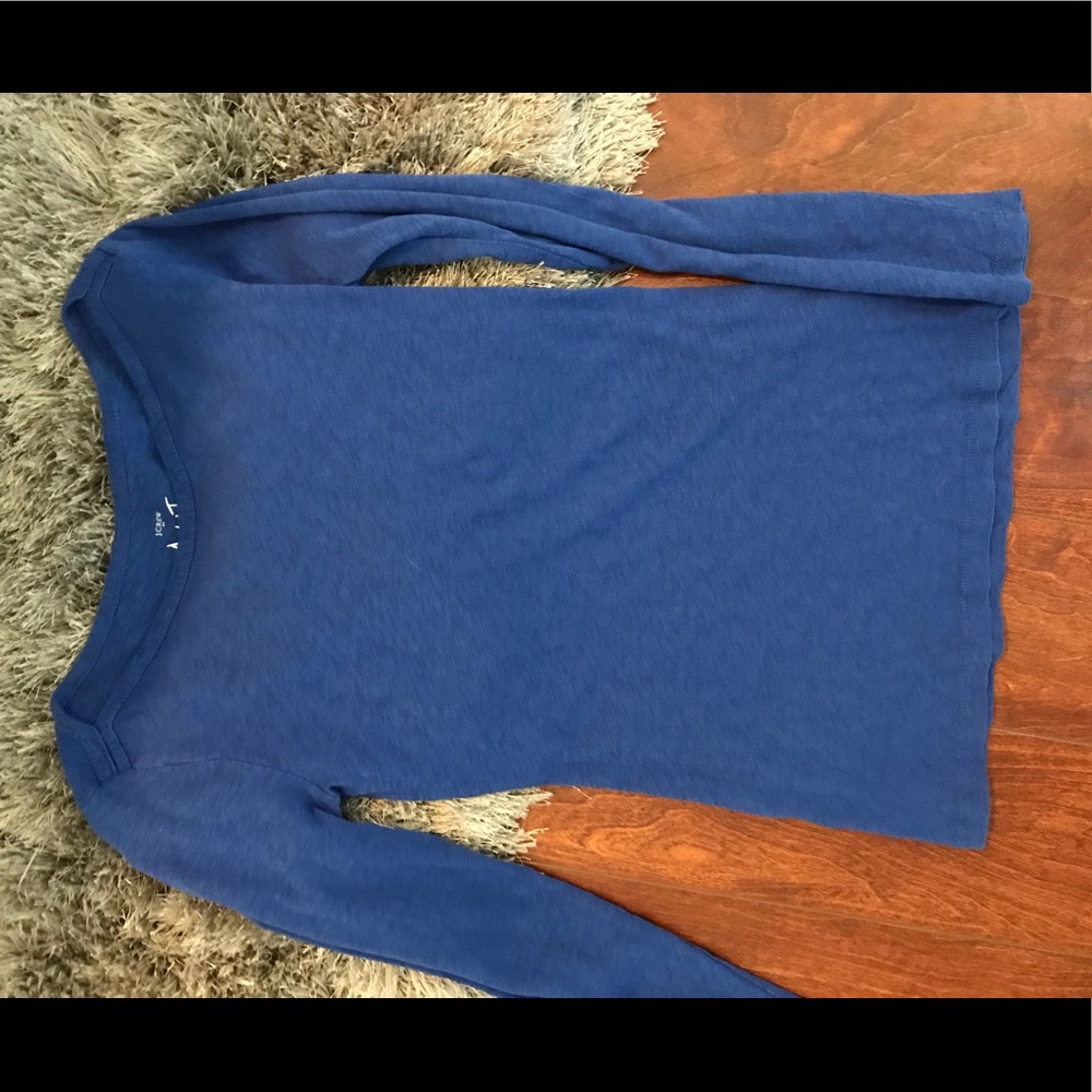 Blue Long Sleeve- J.Crew